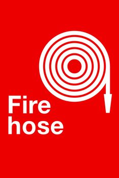 fire hose sign