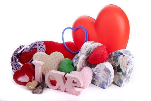 All kinds of hearts for valentines day