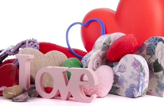 All kinds of hearts for valentines day