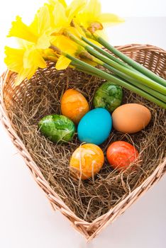 Coloured eggs