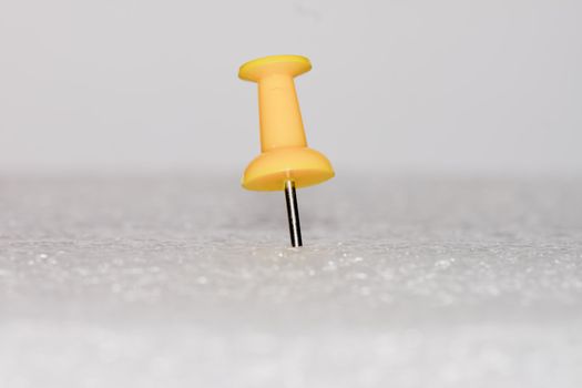 thumbtack isolated on a white background