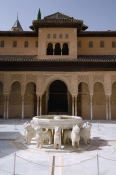 the Alhambra in Granada