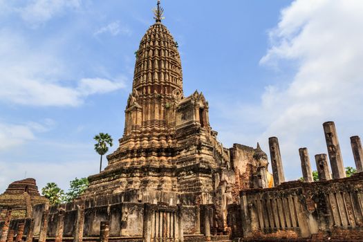 Sukhothai historical park, the old town of Thailand