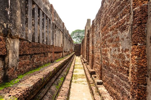 Sukhothai historical park, the old town of Thailand