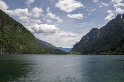 Lago di Poschiavo is a natural lake in the Poschiavo valley in the canton of Grisons, Switzerland.