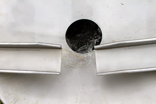 metal water fountain