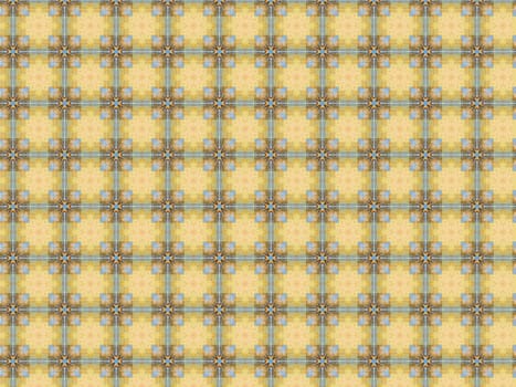 Vintage shabby background with classy patterns. Geometric or floral pattern on paper texture in grunge style.