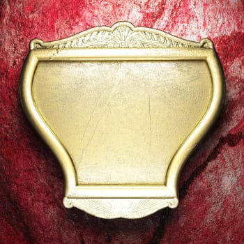 golden background made in 3D
