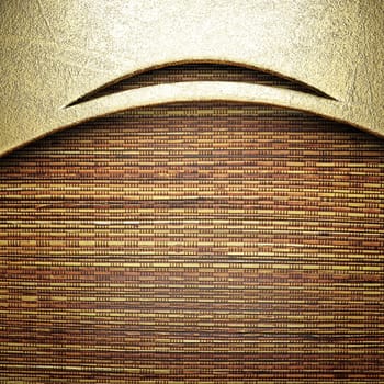 golden background made in 3D