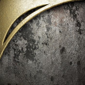 golden background made in 3D
