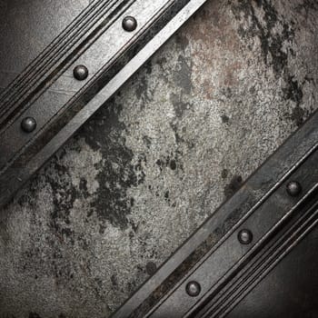 metal on wall made in 3D