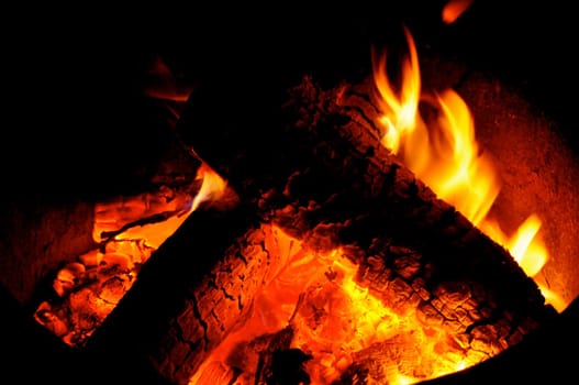 Campfire Flames