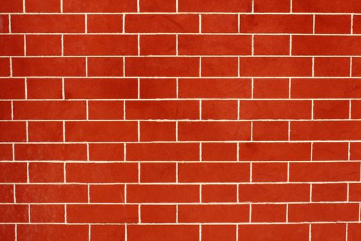 Red brick wall background