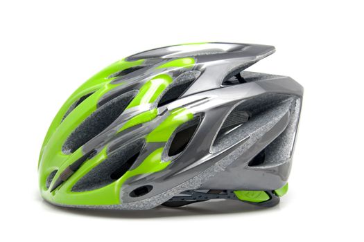 bicycle helmet isolated on white background