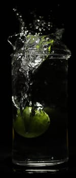 lime in water