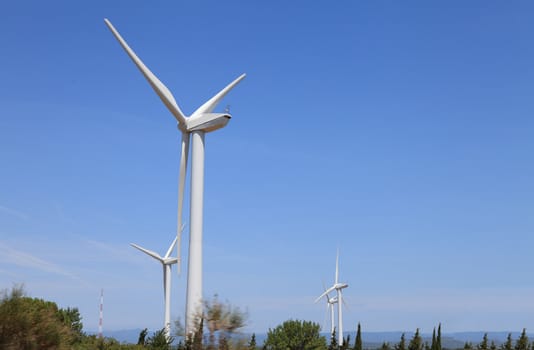 windmills in the south of France