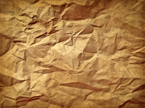 Crumpled paper texture