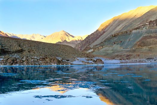 Mountain River Zanskar, Himalayas, North India