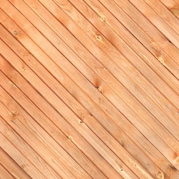 Wooden boards diagonal. Wood texture, background.