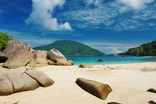Beautiful beach at Perhentian islands, Malaysia