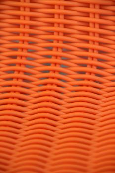 The Weaved orange plastic texture