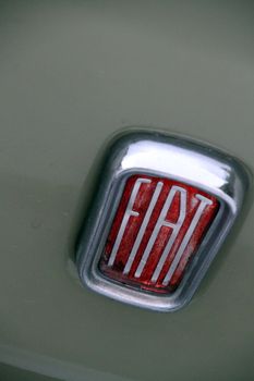 Nice green Fiat 500 - detail