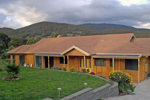 House in a residential district of Melbourne