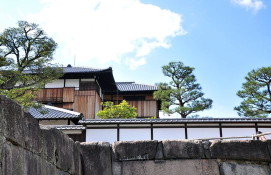 The UNESCO World Heritage Site - Nijo Castle , is a flatland castle located in Kyoto, Japan. 