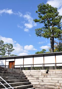 The UNESCO World Heritage Site - Nijo Castle , is a flatland castle located in Kyoto, Japan. 