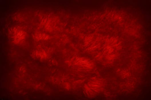 Red hairy polyester texture background