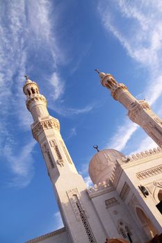 Old muslim mosque in Hurghada, Egypt
