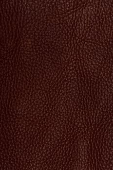 Brown leather texture closeup background