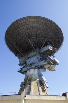 old Soviet military space spying radio telescope