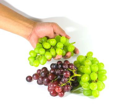 A grape is the non-climacteric fruit that grows on the perennial