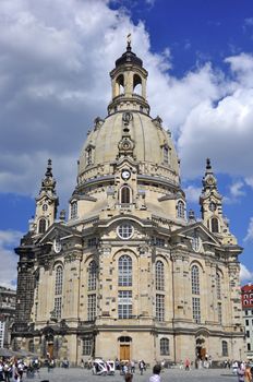 Lutheran church in Dresden (Church of Our Lady)
