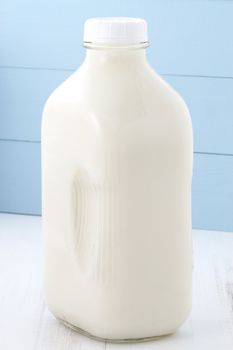 Delicious, nutritious and fresh half gallon Milk Bottle.