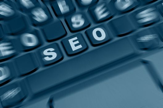 Search Engine Optimization - SEO on Keyboard Keys