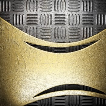 golden background made in 3D