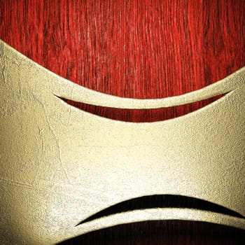 golden background made in 3D