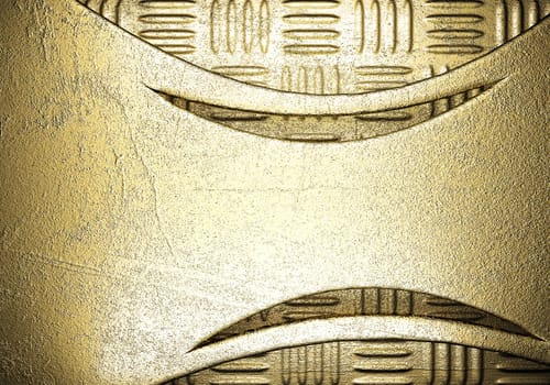 golden background made in 3D