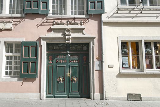Beethoven House (German Beethoven-Haus) in Bonn, Germany, Beethoven's birthplace at Bonngasse, memorial site and museum