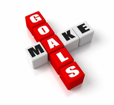 Make Goals crosswords. Part of a business concepts series.