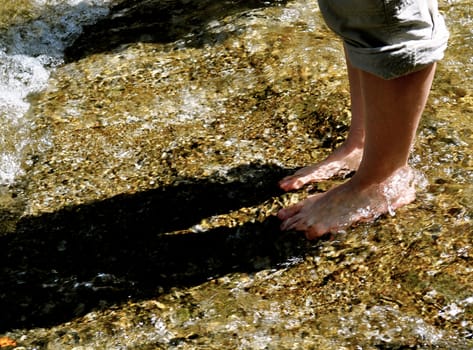 Toes in the water