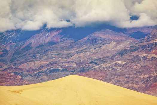 Mesquite Flat Dunes Grapevine Mountains Death Valley National Park California 190 Highway