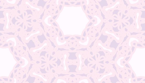 Seamless geometric pink lace background wallpaper pattern