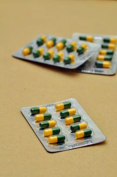 Packs of pills
