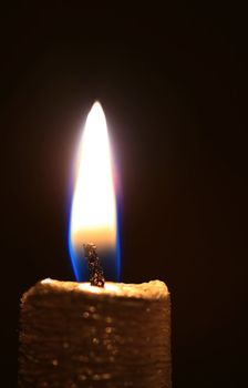 Burning candle