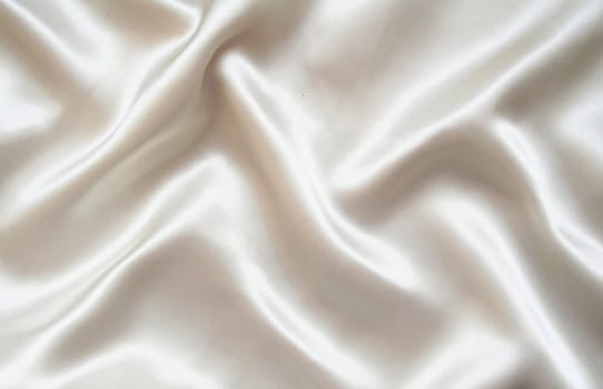 Smooth elegant white silk can use as background