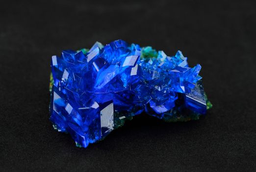 Crystals of blue vitriol - Copper sulfate