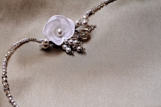 beautiful brides jewelry - close up